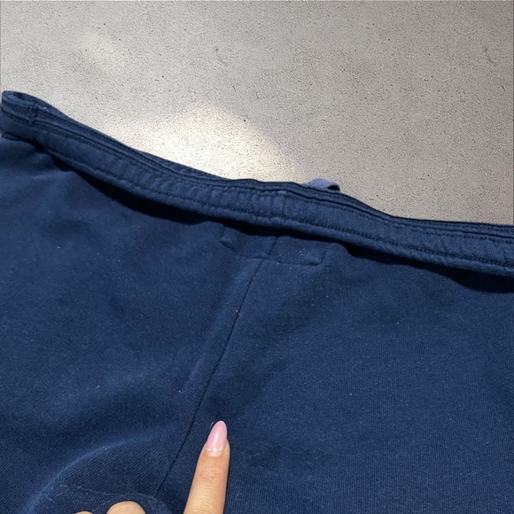 Abercrombie & Fitch Navy Blue Mini Shorts - Picture 6 of 7